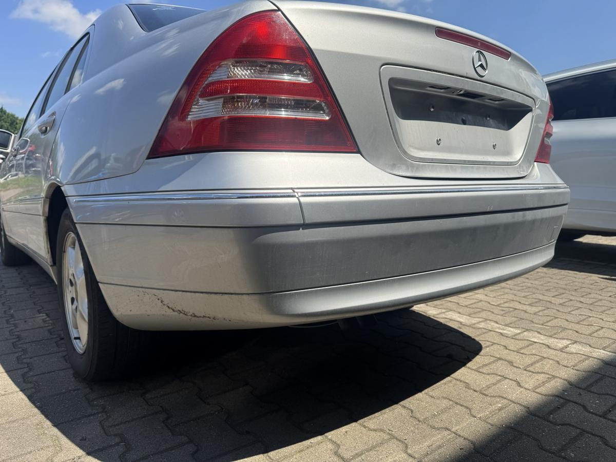 Mercedes C Klasse W203 original Sto&szlig;stange Stossf&auml;nger hinten 744 Brillantsilber Limousine Bj.2001